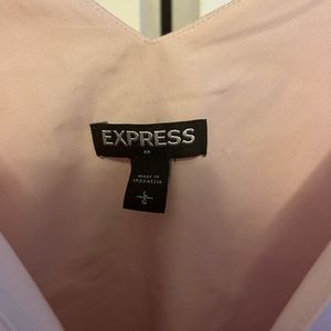 Express silk light pink cami